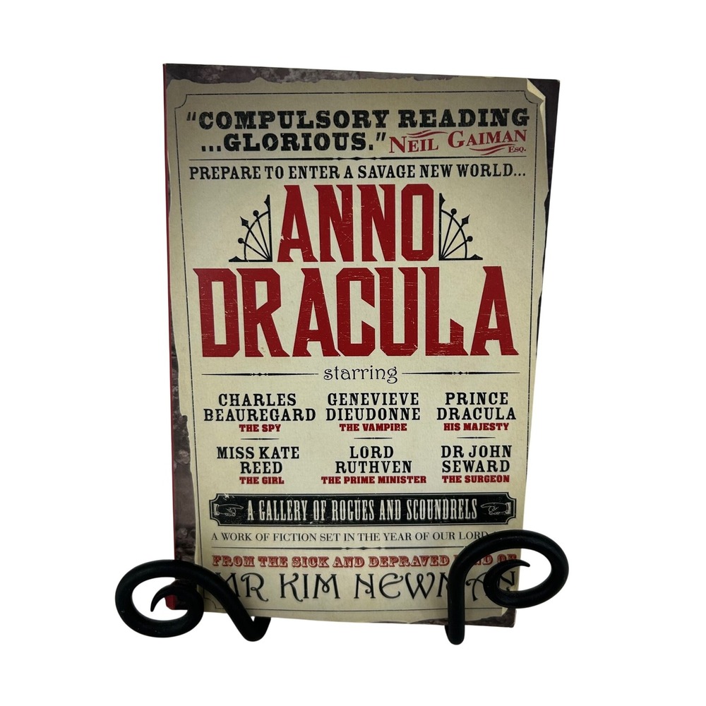 Anno Dracula by Kim Newman Paperback Vampire Horror Fiction Novel